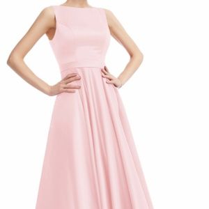 JJ’s House, light pink bridesmaid dress